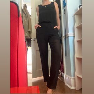 Black sheer jumpsuit